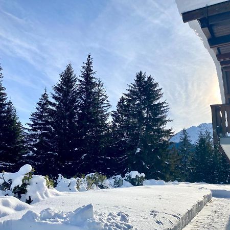 Chalet Wulli In Der Naehe Der Skianlagen Savognin Luaran gambar