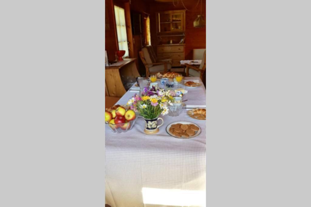 Chalet Wulli In Der Naehe Der Skianlagen Savognin Luaran gambar