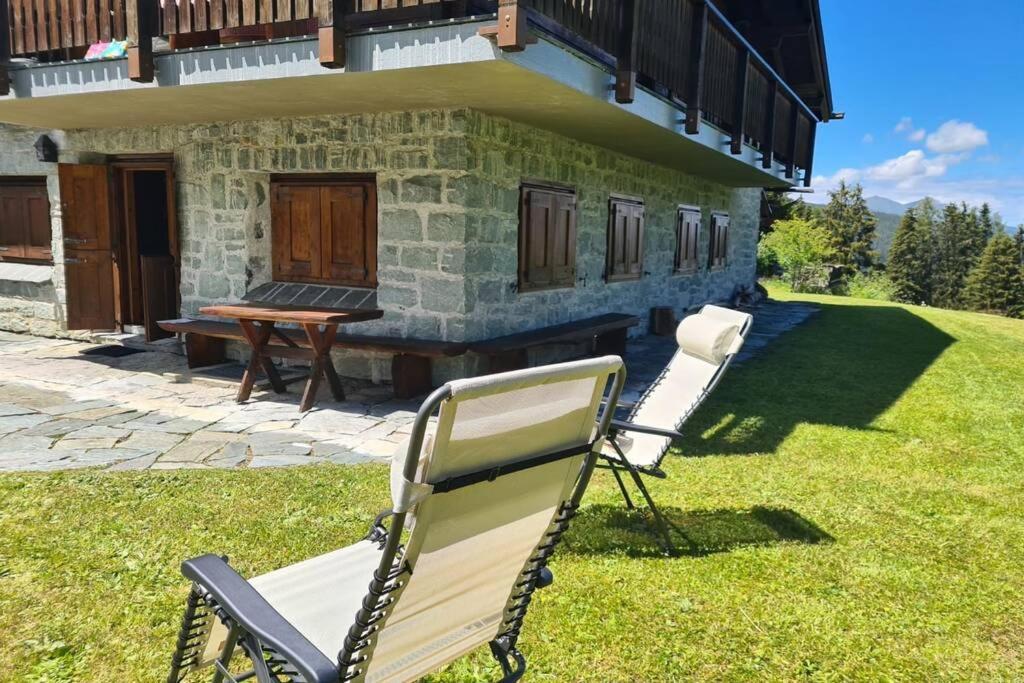 Chalet Wulli In Der Naehe Der Skianlagen Savognin Luaran gambar
