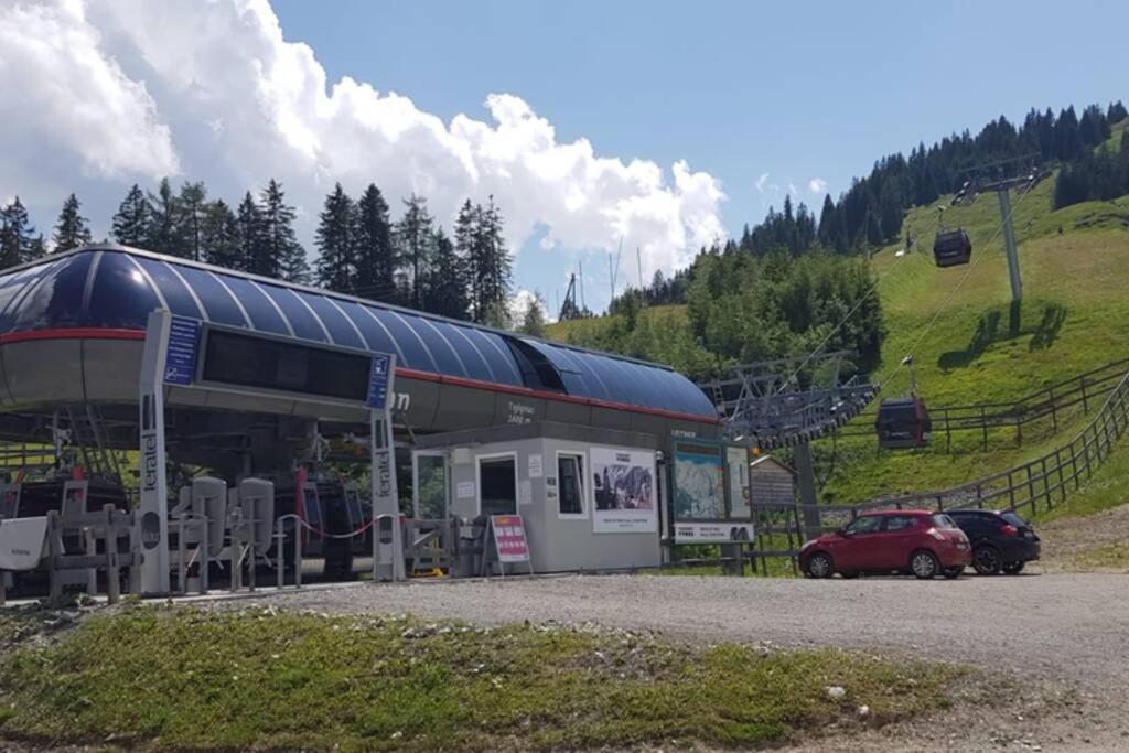 Chalet Wulli In Der Naehe Der Skianlagen Savognin Luaran gambar