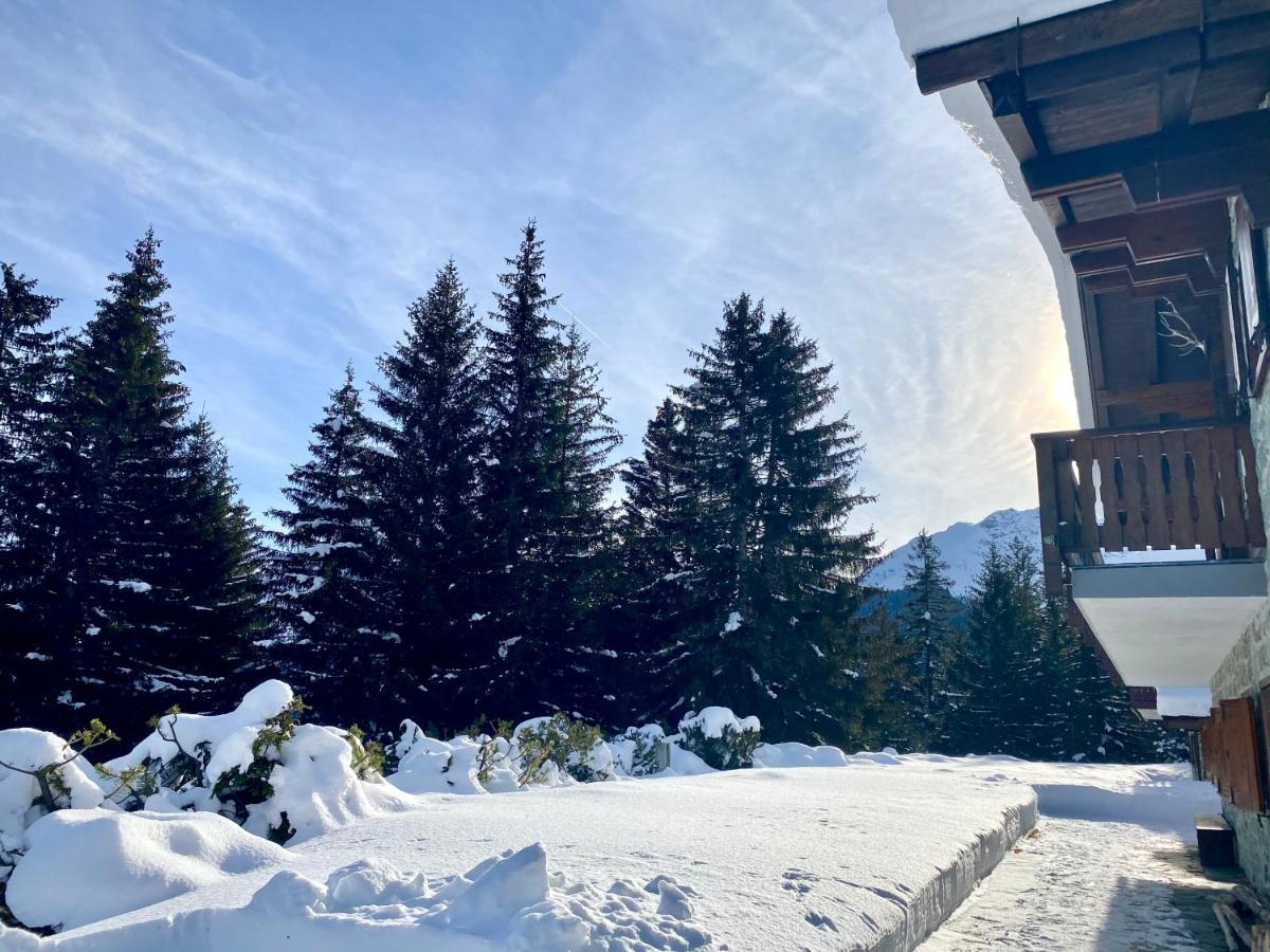 Chalet Wulli In Der Naehe Der Skianlagen Savognin Luaran gambar